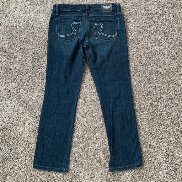 Rock & Republic Stella boot Straight Leg Mid Rose Jeans in Ordr wash - Picture 7 of 12